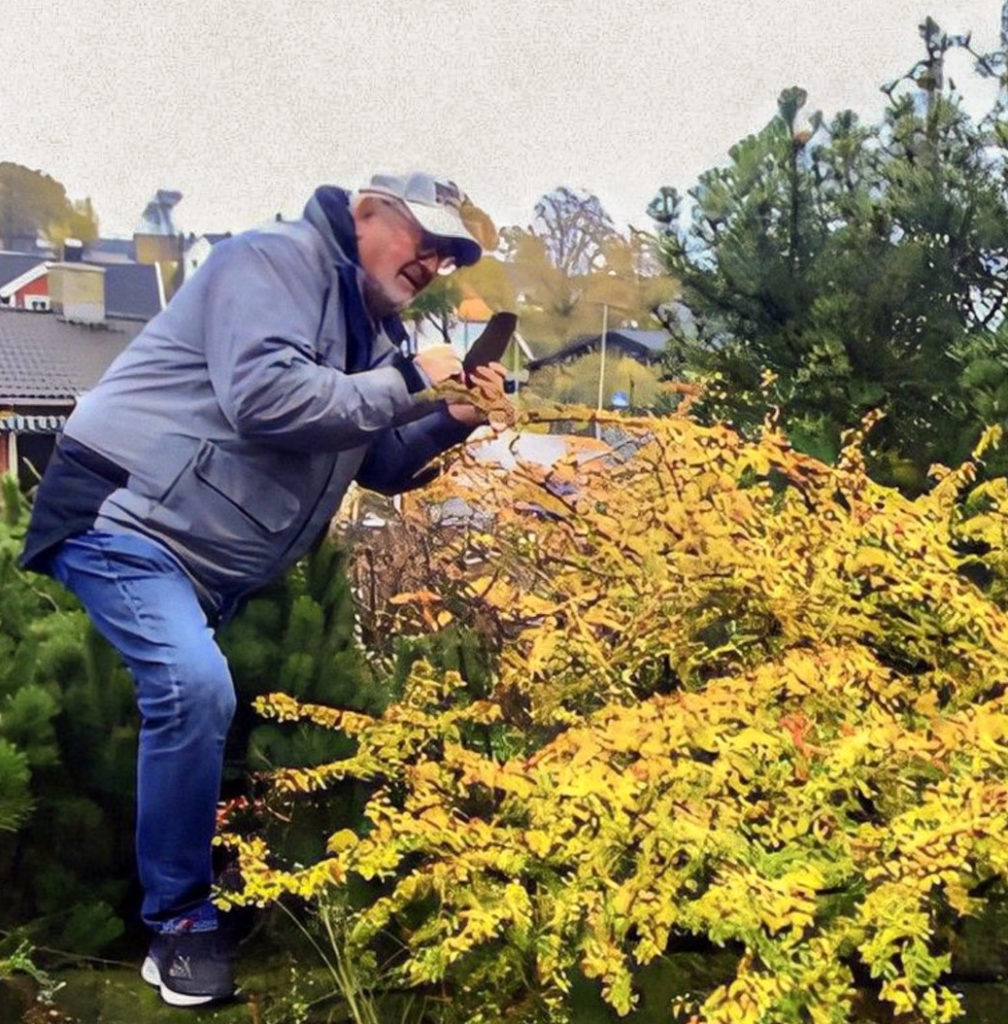 Bilde av Lasse Midtvik som fotograferer-