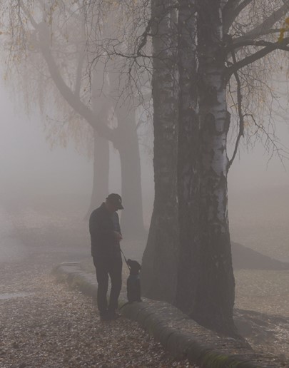 På tur i tåkaFoto: Wenche Vaagland